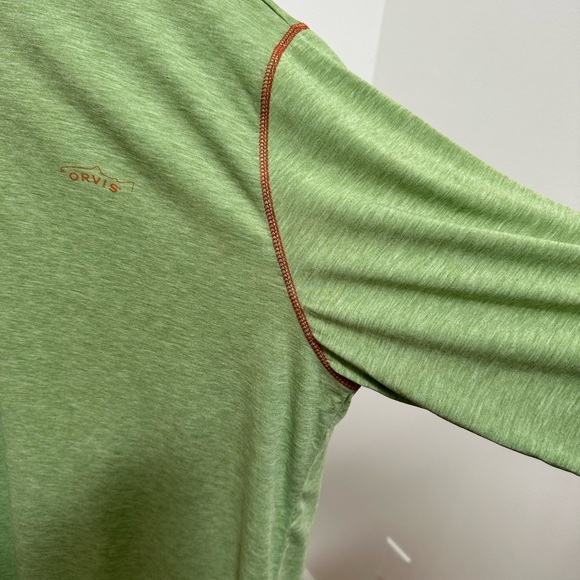 2 Men’s Orvis 3/4 zips. Both size XL in a t shirt material w Primland logo - Picture 5 of 11